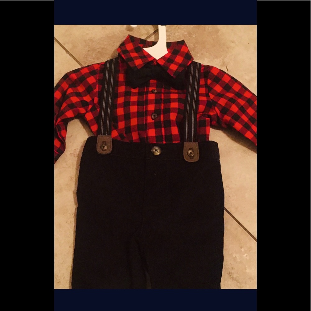 Christmas - Carter's Boy’s four piece set